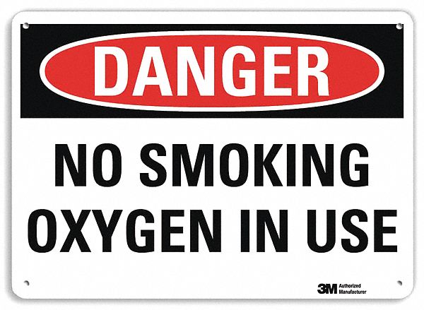 Danger Sign 7 inx10 in Plastic