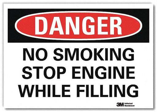 Danger Sign 7inx10in Reflective Sheeting