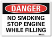 Danger Sign 10inx14in Reflctv Sheeting