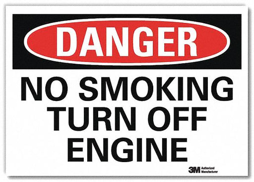 Danger Sign 10inx14in Reflctv Sheeting