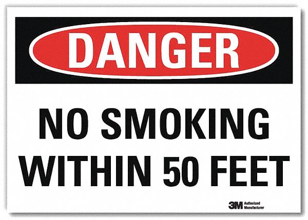 Danger Sign 10inx14in Reflctv Sheeting