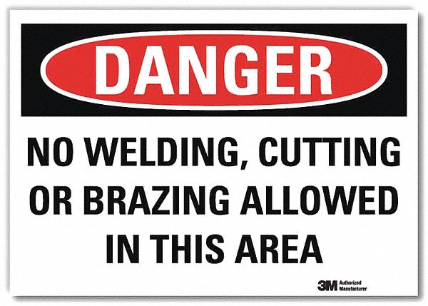 Danger Sign 7inx10in Reflective Sheeting