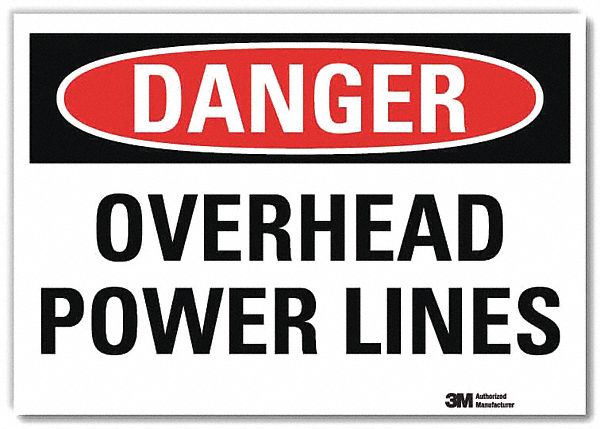 Danger Sign 10inx14in Reflctv Sheeting