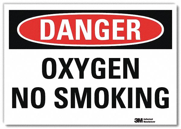 Danger Sign 7 in x 10 in Rflct Sheeting