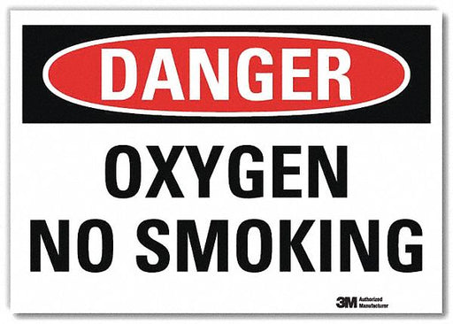 Danger Sign 5inx7in Reflective Sheeting