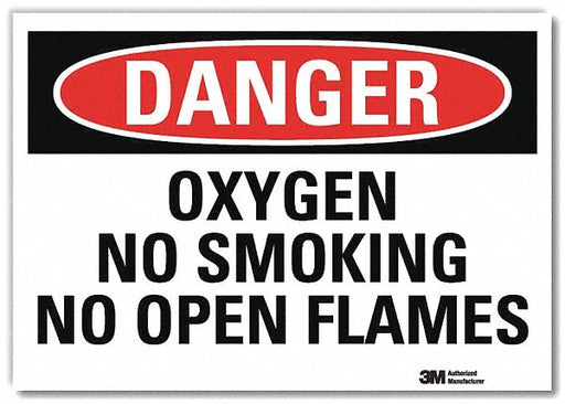 Danger Sign 7inx10in Reflective Sheeting