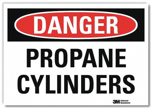 Danger Sign 10 in x 14 in Rflct Sheeting