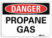 Danger Sign 10 inx14 in Plastic
