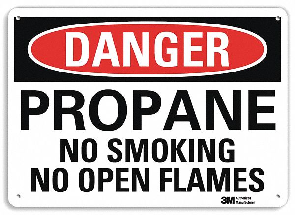 Danger Sign 7 inx10 in Plastic