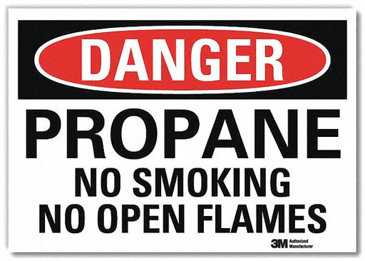Danger Sign 7inx10in Reflective Sheeting