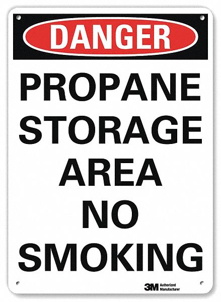 Danger Sign 10 inx7 in Plastic
