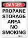 Danger Sign 10 inx7 in Plastic