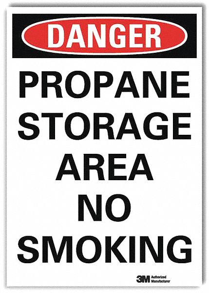 Danger Sign 14inx10in Reflctv Sheeting