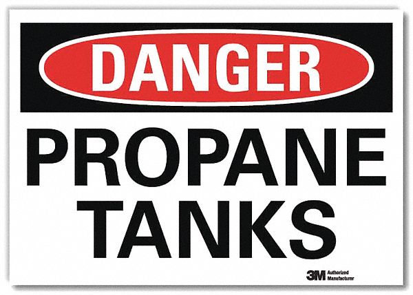 Danger Sign 10 in x 14 in Rflct Sheeting