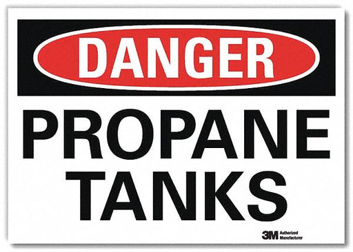 Danger Sign 5inx7in Reflective Sheeting