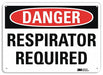 Danger Sign 10 in x 14 in Aluminum