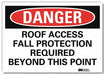 Danger Sign 7inx10in Reflective Sheeting