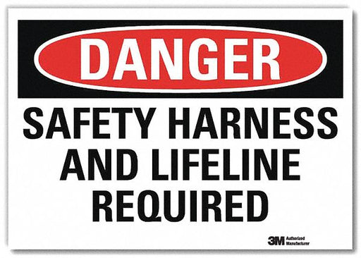 Danger Sign 5inx7in Reflective Sheeting