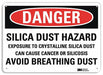 Danger Sign 10 inx14 in Plastic