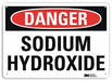Danger Sign 7 in x 10 in Aluminum
