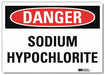 Danger Sign 7inx10in Reflective Sheeting