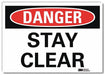 Danger Sign 10x14in Reflective Sheeting