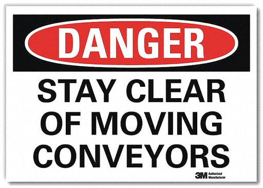 Danger Sign 5inx7in Reflective Sheeting