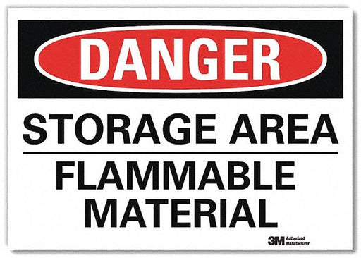 Danger Sign 10inx14in Reflctv Sheeting