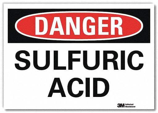 Danger Sign 7inx10in Reflective Sheeting