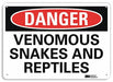 Danger Sign 7 inx10 in Plastic