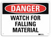Danger Sign 7 inx10 in Plastic