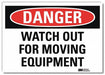Danger Sign 10inx14in Reflctv Sheeting