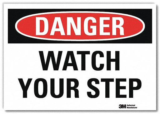 Danger Sign 7inx10in Reflective Sheeting