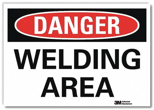 Danger Sign 10inx14in Reflctv Sheeting