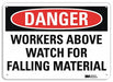 Danger Sign 7 inx10 in Plastic