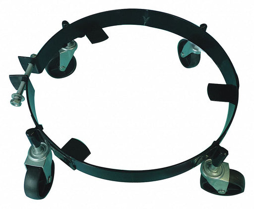 Drum Dolly 16 gal 14 in L Black