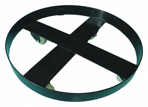 Drum Dolly 400 lb Steel Black