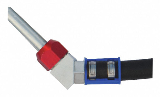 Connector 45 deg 5/8 in Tube to #10 Hose