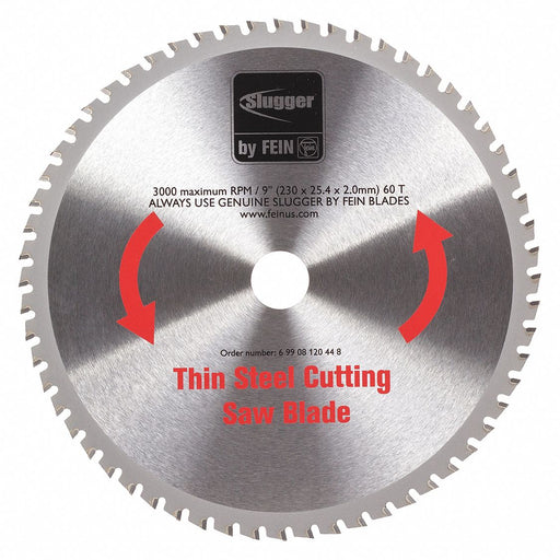 Circular Saw Blade 9 in Blade 60 Teeth
