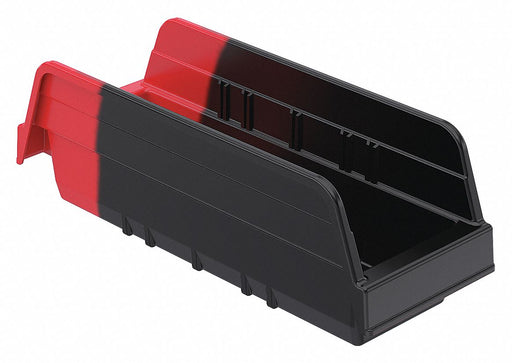 H8694 ShelfBin 11.625inL 4.125inW Plastic