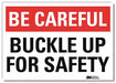 Safety Sign 7 inx5 in Aluminum