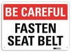 Safety Sign 7 inx10 in Plastic