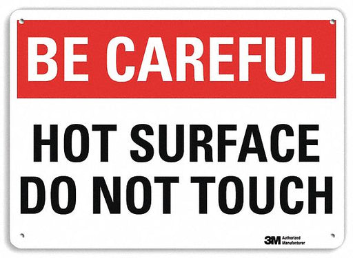 Safety Sign 10 inx14 in Plastic