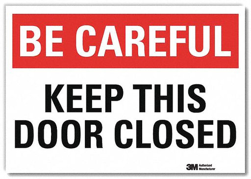 Safety Decal 7x10in Reflective Sheeting