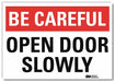 Safety Decal 5inx7in Reflective Sheeting