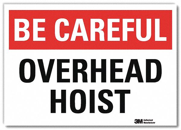 Safety Decal 5inx7in Reflective Sheeting