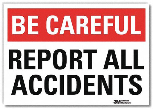 Safety Decal 10in x 14in Rflct Sheeting