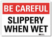 Safety Decal 5 in x 7 in Rflct Sheeting
