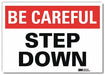 Safety Decal 10in x 14in Rflct Sheeting