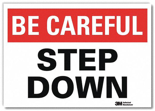 Safety Decal 7 in x 10 in Rflct Sheeting